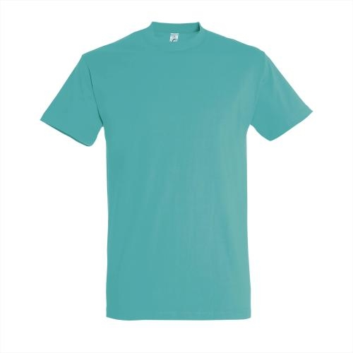 Heren shirt Klassiek caribbean blue,l