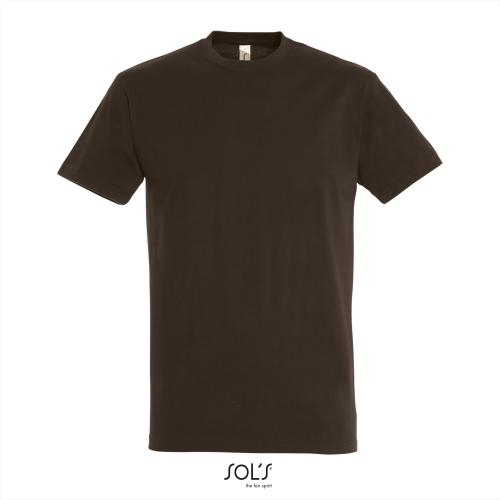 Heren shirt Klassiek chocolate,l