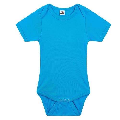 Romper korte mouw blauw,56