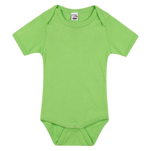 Romper korte mouw lime,56