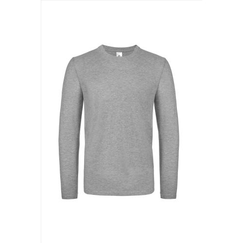 Shirt met lange mouwen sport grey,l