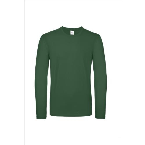 Shirt met lange mouwen bottle green,l