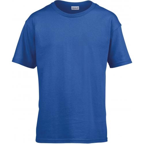 Gildan T-shirt SoftStyle SS for kids royal blue,12-14