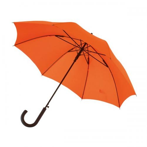 Stormparaplu polyester pongee oranje