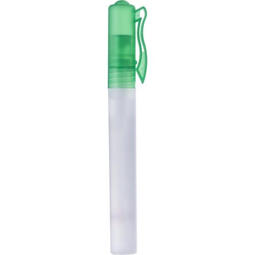 Desinfecterende spray dispenser lichtgroen