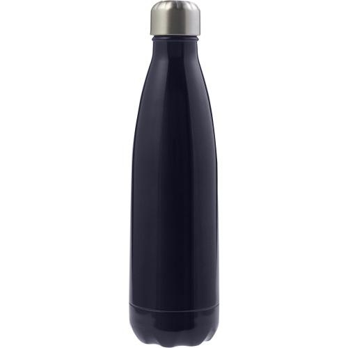 RVS fles, 650 ml blauw