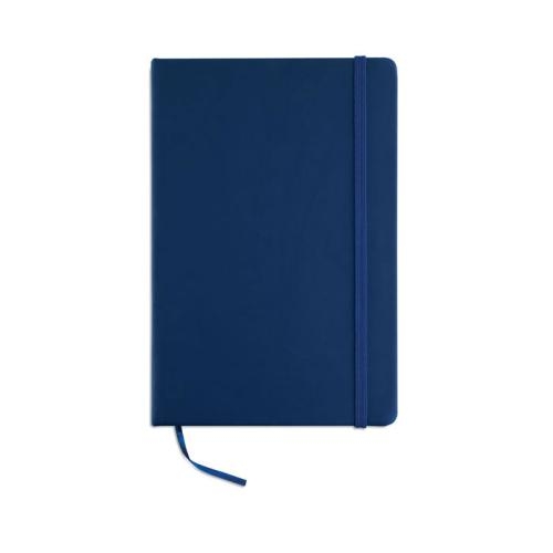 A5 notitieboekje PU cover blauw