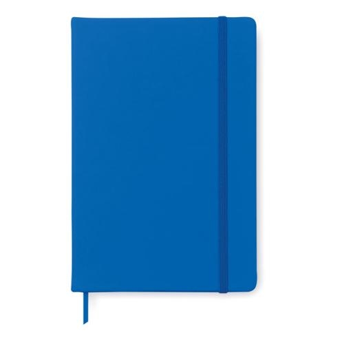 A5 notitieboekje PU cover royal blue