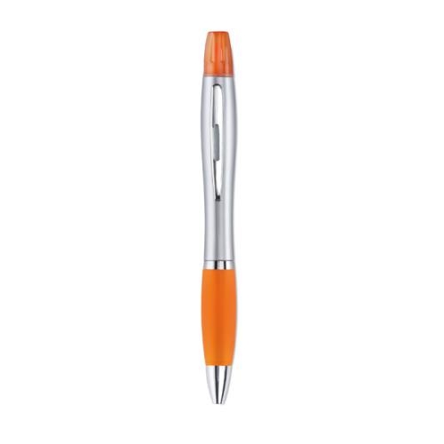 2-in-1 balpen oranje