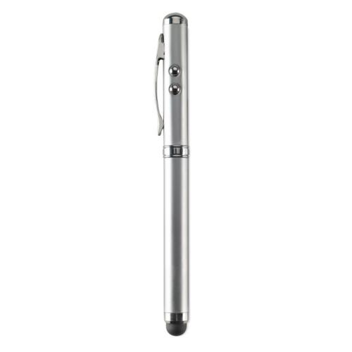 Laserpointer touch pen Triolux mat zilver