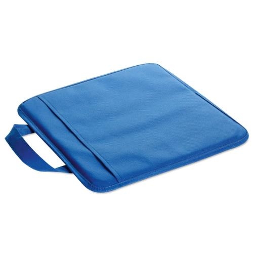 Non-woven stadionkussen Enjoy blauw