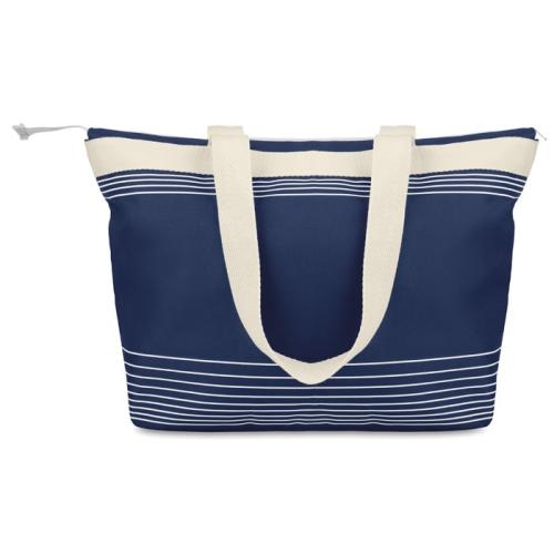 Strandtas van 600D/canvas Palawan blauw