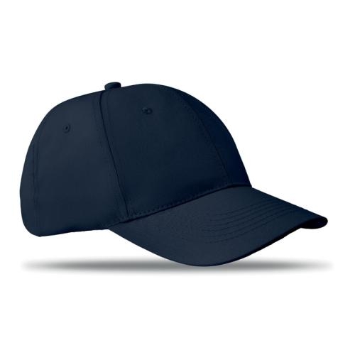 Katoenen baseball cap Basie blauw