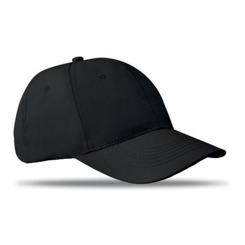 Katoenen baseball cap Basie zwart