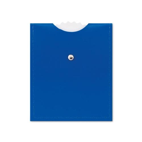 Parkeerkaart van PVC blauw