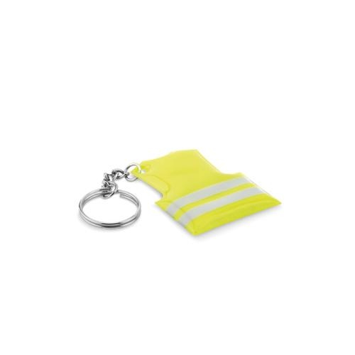 Sleutelhanger veiligheidsvest Visible neon yellow