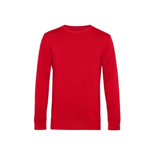 B&C Organic Crew Neck rood,3xl