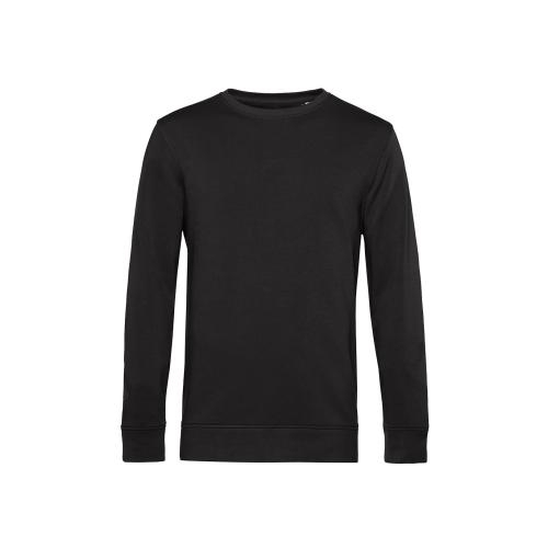 B&C Organic Crew Neck zwart,3xl