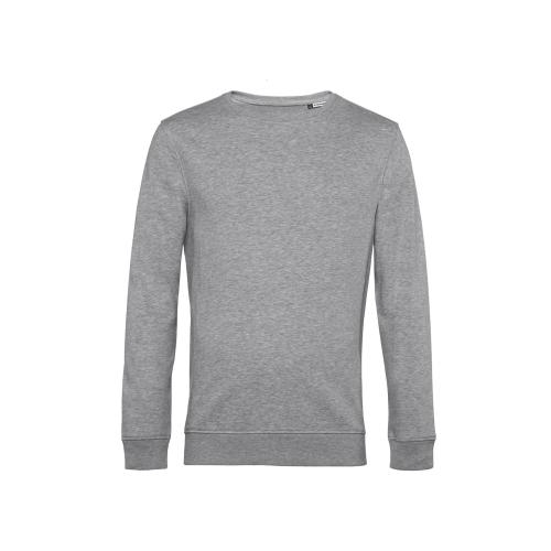 B&C Organic Crew Neck heather grey,3xl