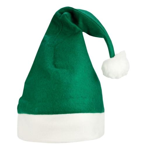 Kerstmuts Rudolph groen/wit