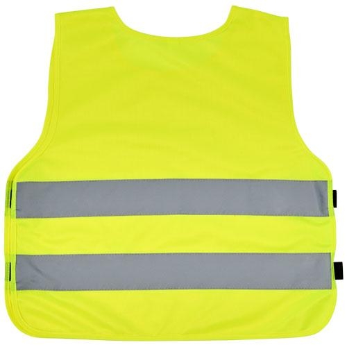 Veiligheidsvest kind 7-12 jaar neon yellow