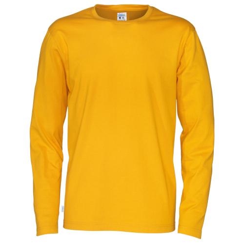 Longsleeve shirt man geel,3xl