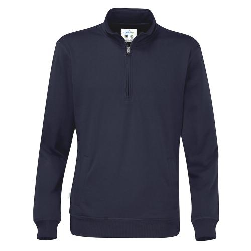 Cottover half zip unisex sweater navy,3xl