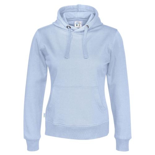 Cottover hoodie dames lichtblauw,l