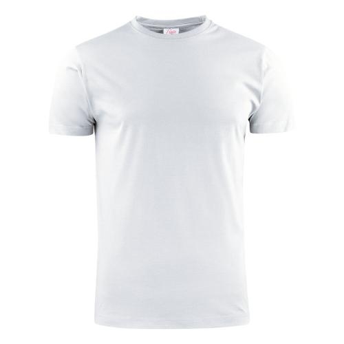 Printer heavy t-shirt RSX wit,3xl