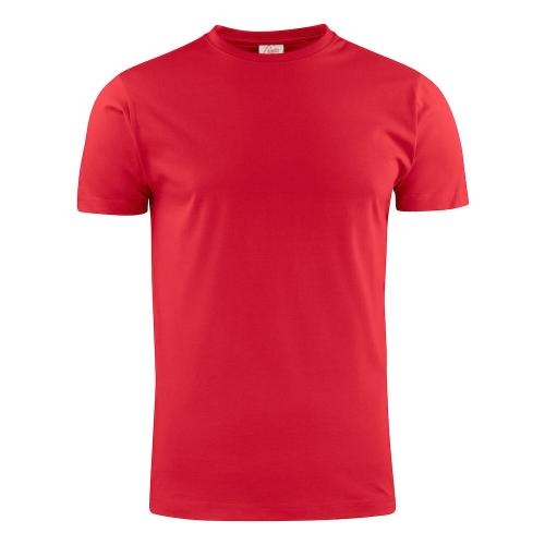 Printer heavy t-shirt RSX rood,3xl