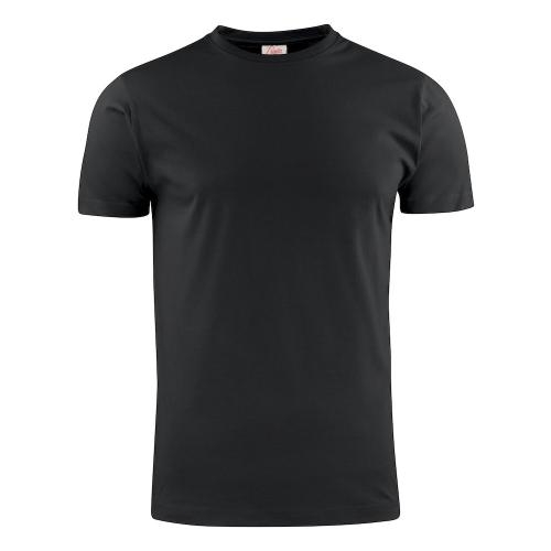 Printer heavy t-shirt RSX zwart,3xl