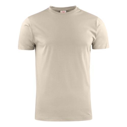 Printer heavy t-shirt RSX sand,m