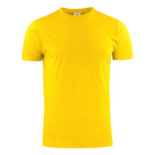 Printer heavy t-shirt RSX lemon,l