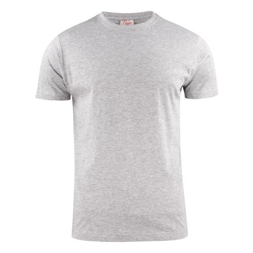 Printer heavy t-shirt RSX grey melange,3xl