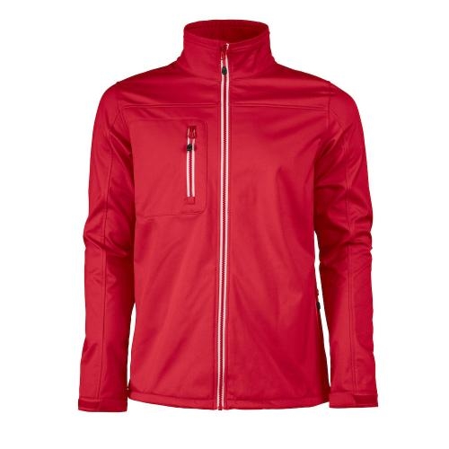 Printer Vert Softshell Jacket rood,3xl