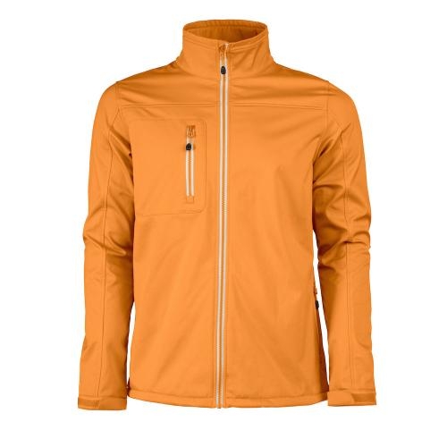 Printer Vert Softshell Jacket oranje,3xl