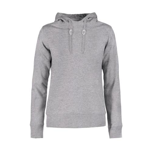 Printer Fastpitch Lady Hooded Sweater grijs gemeleerd,l