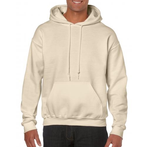 Gildan hooded sweater unisex sand,l