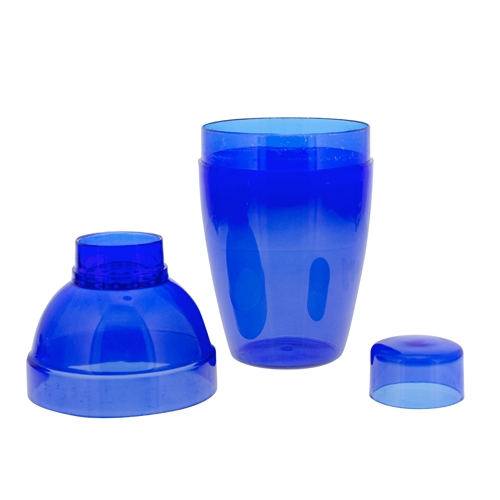 Shakebeker Shake transparant blauw