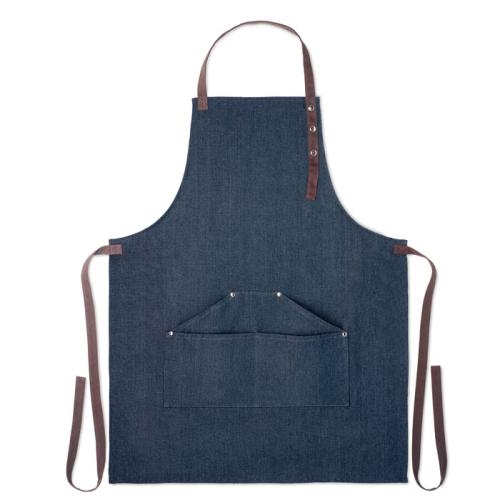 240 grams denim schort Denipur blauw