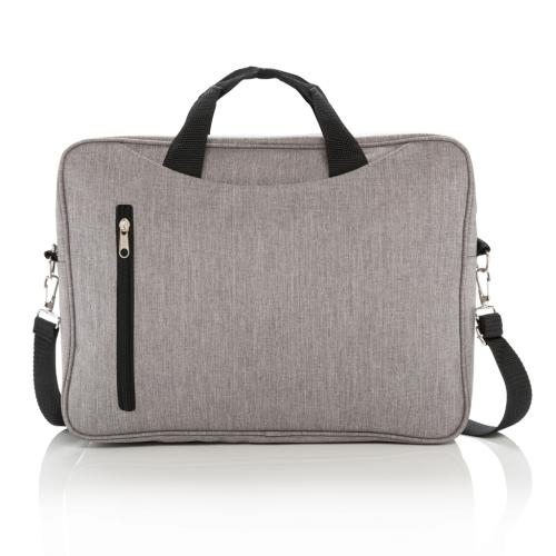 Basic 15 inch laptop tas antraciet