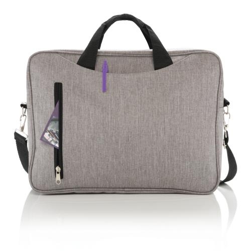 Basic 15 inch laptop tas antraciet