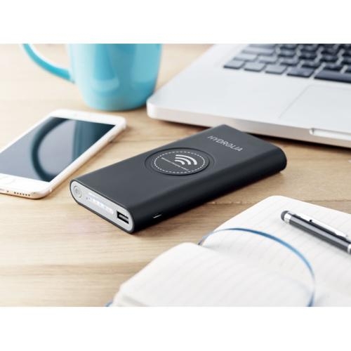 Draadloze powerbank 8000mAh zwart