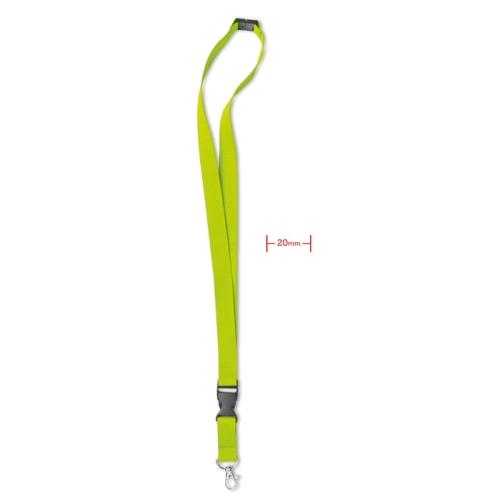 Lanyard metalen haak 20 mm Lany lemon