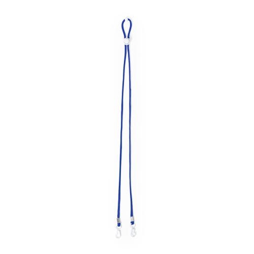 Maskerhouder Lanyard Menfix blauw