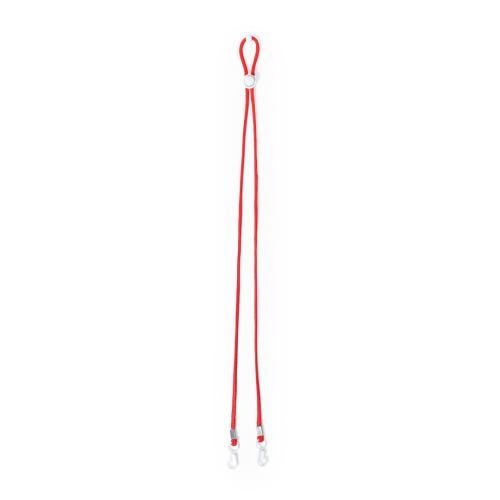 Maskerhouder Lanyard Menfix rood