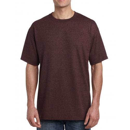 Gildan heavyweight T-shirt unisex russet,l