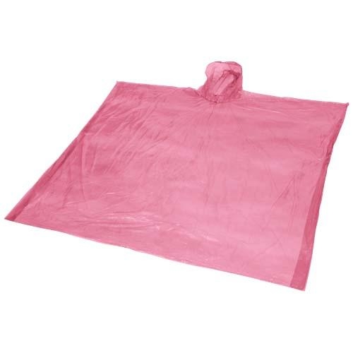 Wegwerp regenponcho Ziva rood