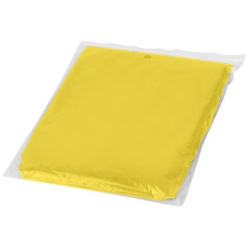 Wegwerp regenponcho Ziva oranje