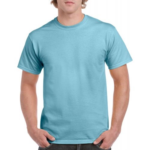 Gildan heavyweight T-shirt unisex sky,l